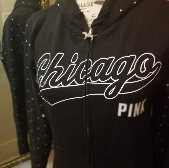NWT Victoria's Secret Pink Bling Hoodie - Picture 2 of 4